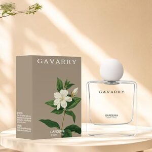 GAVARRY Gardenia Eau de Parfum, 1.71 Fl Oz, Floral Fragrance with Jasmine and Magnolia, Unisex