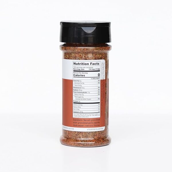 The Rub Collector – The Masterpiece – All Purpose BBQ Dry Rub Seasoning for Steak, Ribs, Chicken, Fish, Burgers, Vegetables & Pork – Gluten Free, No MSG, No Preservatives, No Sugar – 5 oz net weight - Image 2