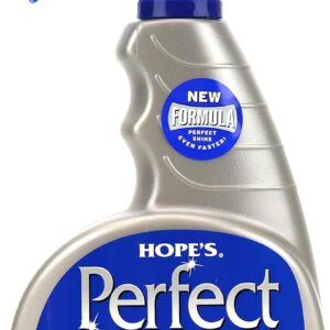 HOPE'S Perfect Stainless Steel Cleaner and Polish, 22-Ounce, Streak-Free Self-Polishing Formula, Blocks Fingerprints, 1 Pack