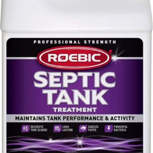 Roebic K-37-H Septic Tank Treatment: 64-Ounce, Promotes Efficient Breakdown, Reduces Odors, Prevents Clogs for Smooth Septic System Operation
