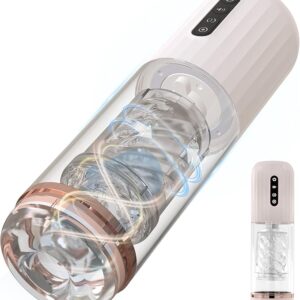 Automatic Male Masturbator Penis Pump - Male Sex Toys for Men with Upgrade Vacuum Pump & Thrusting