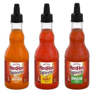 Frank's RedHot Squeeze Sauce Variety Pack, 36 fl oz
