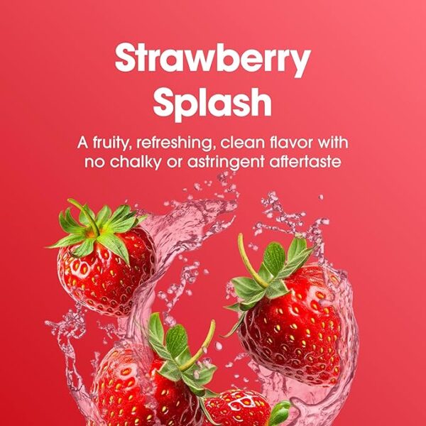 Optimum Nutrition Pro Quench, 10g Clear Protein, 10g Collagen peptides & Electrolyte Powder Drink Mix, Strawberry, 20 Servings, 520 Grams (Packaging May Vary) - Image 2