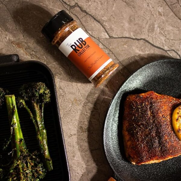The Rub Collector – The Masterpiece – All Purpose BBQ Dry Rub Seasoning for Steak, Ribs, Chicken, Fish, Burgers, Vegetables & Pork – Gluten Free, No MSG, No Preservatives, No Sugar – 5 oz net weight - Image 3